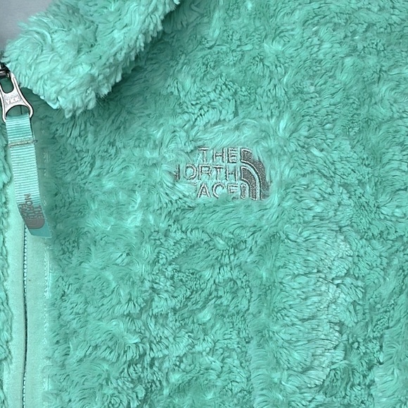 The North Face Women's Mint Green Osito Full Zip Soft Fleece Jacket Size Small - Picture 3 of 15